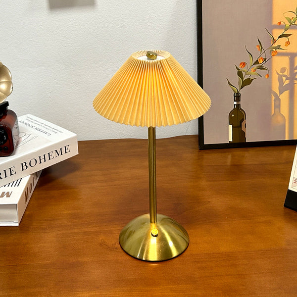 NordlichtSchein Draadloze Tafellamp – Scandinavische Minimalistische LED Verlichting voor Gezellige Sfeer