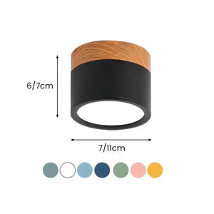 Slanke Scandinavische LED Spotplafondlamp – Moderne Noordse Halverlichting