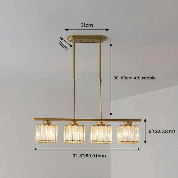 Scandinavische Lineaire Hanglamp – Moderne Verlichting voor Eetkamer & Keuken