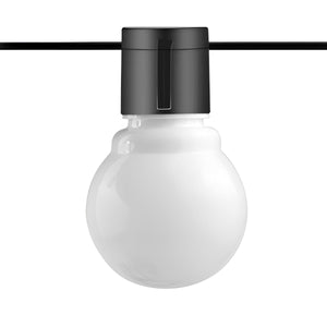 Solar LED Kerstverlichting Buiten – 6 m Waterdichte Lichtsnoer, Warmwit voor Tuin & Terras