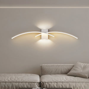 Design LED Wandlamp – Moderne Gouden Wandverlichting voor Slaapkamer & Woonkamer