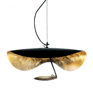 Minimalistische Gebogen Artistieke Hanglamp – Moderne Plafondverlichting