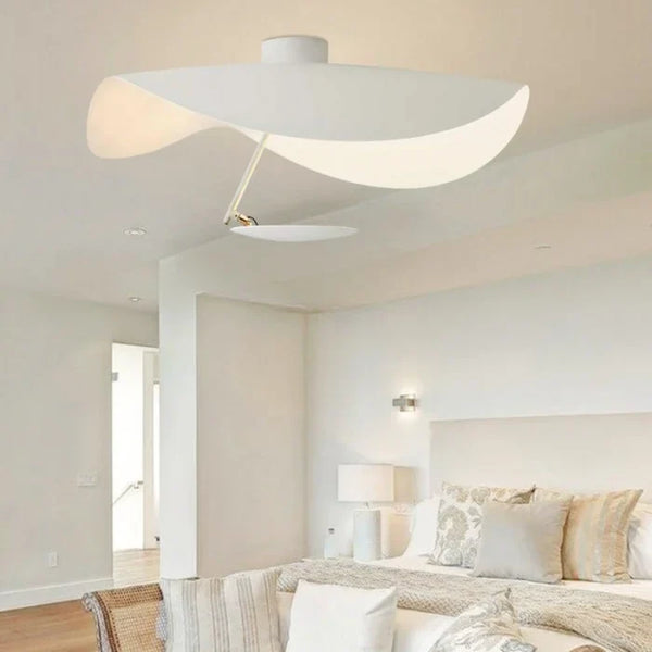 Minimalistische Gebogen Artistieke Hanglamp – Moderne Plafondverlichting