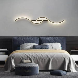 Moderne LED Sfeerverlichting Strips – Verstelbare Wandlamp voor Slaapkamer & Woonkamer