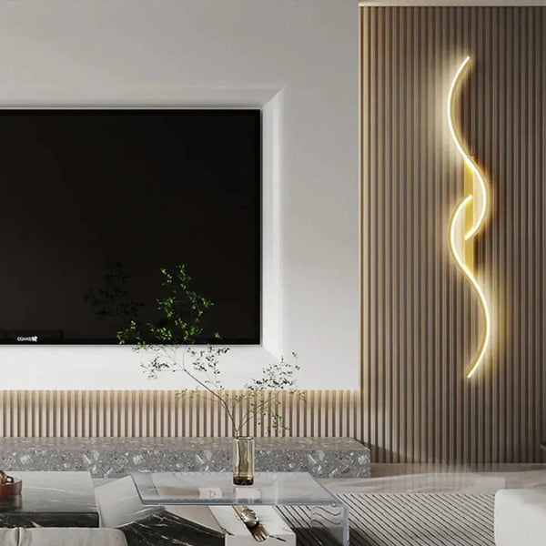 Moderne LED Sfeerverlichting Strips – Verstelbare Wandlamp voor Slaapkamer & Woonkamer