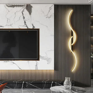 Moderne LED Sfeerverlichting Strips – Verstelbare Wandlamp voor Slaapkamer & Woonkamer