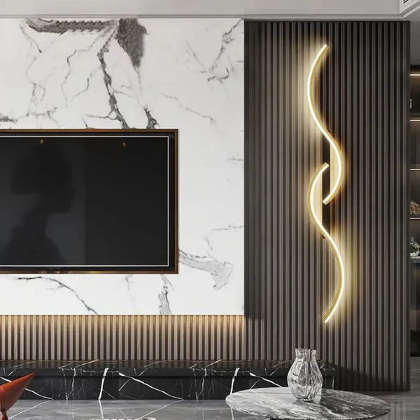 Moderne LED Sfeerverlichting Strips – Verstelbare Wandlamp voor Slaapkamer & Woonkamer