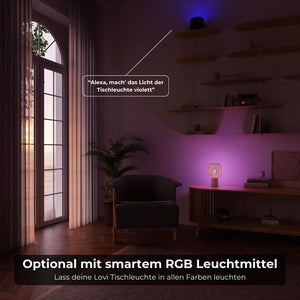Lovi Tafellamp Kleine LED Lamp voor Gezellige Interieurs