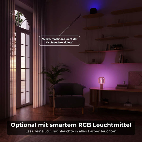 Lovi Tafellamp Kleine LED Lamp voor Gezellige Interieurs