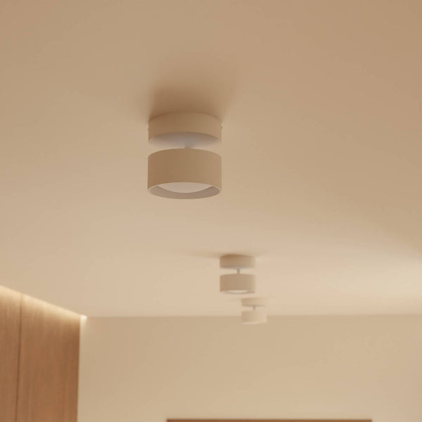 Moderne Cilinder Plafondlamp  Compacte LED Up & Downlight Armatuur