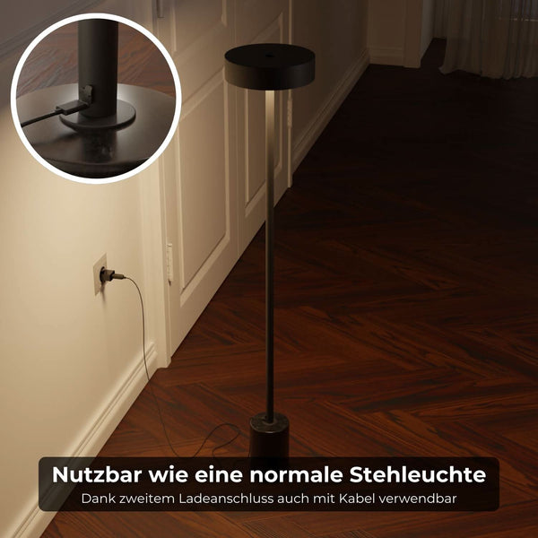 Oplaadbare Staande Lamp Uranos Moderne LED Stehleuchte voor Woonkamer & Slaapkamer