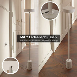Oplaadbare Staande Lamp Uranos Moderne LED Stehleuchte voor Woonkamer & Slaapkamer