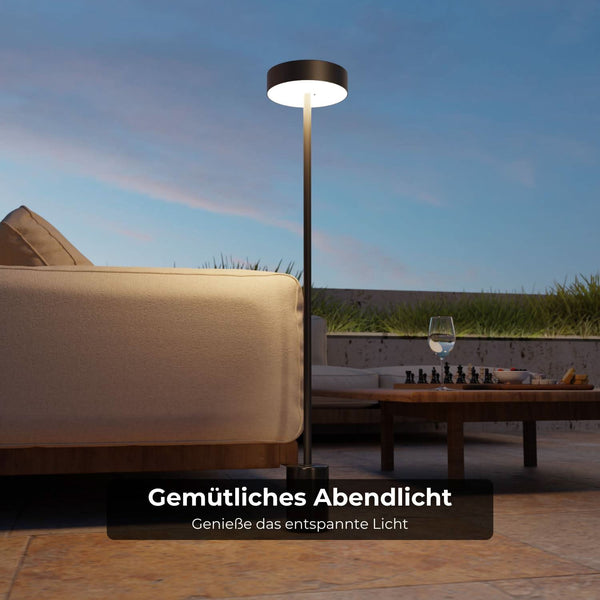 Oplaadbare Staande Lamp Uranos Moderne LED Stehleuchte voor Woonkamer & Slaapkamer