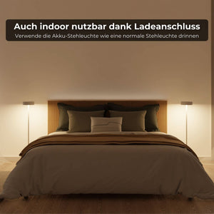 Oplaadbare Staande Lamp Uranos Moderne LED Stehleuchte voor Woonkamer & Slaapkamer