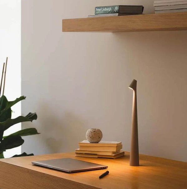 Dimbare LED Tafellamp – Oplaadbaar Designlampje met USB – 10 Uur Werktijd