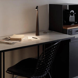 Oplaadbare LED Tafellamp – Snoerloos, Dimbaar, Moderne Sfeerverlichting