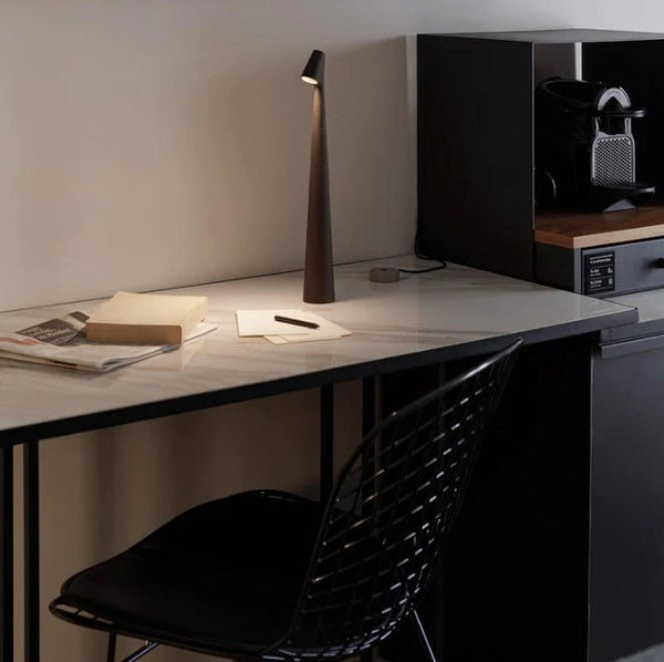 Dimbare LED Tafellamp – Oplaadbaar Designlampje met USB – 10 Uur Werktijd
