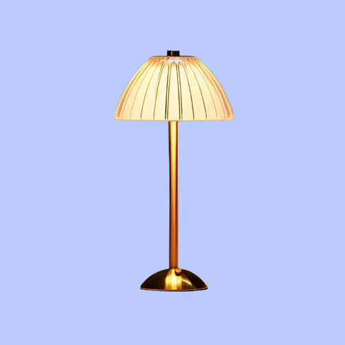 Draadloze Oplaadbare LED Tafellamp – Kristal Afwerking voor Gezellige Sfeer