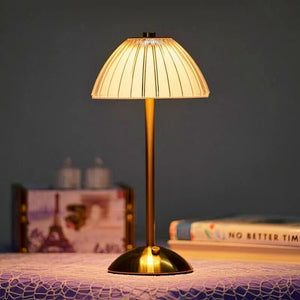 Draadloze Oplaadbare LED Tafellamp – Kristal Afwerking voor Gezellige Sfeer