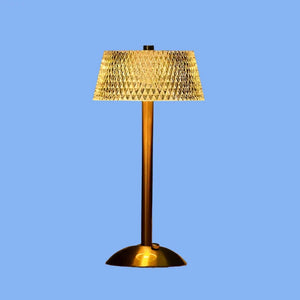 Draadloze Oplaadbare LED Tafellamp – Kristal Afwerking voor Gezellige Sfeer