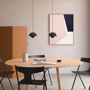 Compacte Pastel Hanglamp – Moderne Plafondlamp voor Woondecoratie