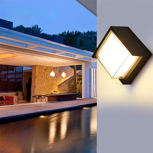 Elegante Buitenwandlamp met Bewegingssensor – Waterdichte Aluminium LED Verlichting