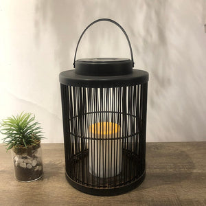 Boho Zonne-Outdoor Lantaarn – Decoratieve Tuin- & Terrasverlichting