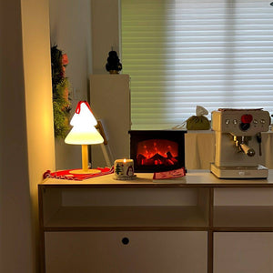 LED Kerstboom Tafellamp – 3 Lichtmodi, USB & Netstroom, 108 ft² Verlichting