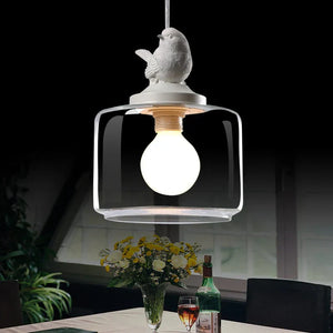 Speelse Vogel-Inspiratie Hanglamp – Unieke Plafondlamp voor Woondecoratie