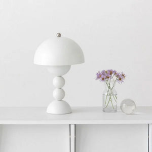 Floral Glow Draagbare Tafellamp – LED Bloem-Inspiratie Sfeerverlichting voor Interieur
