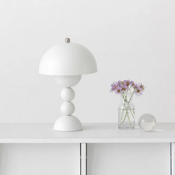 Floral Glow Draagbare Tafellamp – LED Bloem-Inspiratie Sfeerverlichting voor Interieur