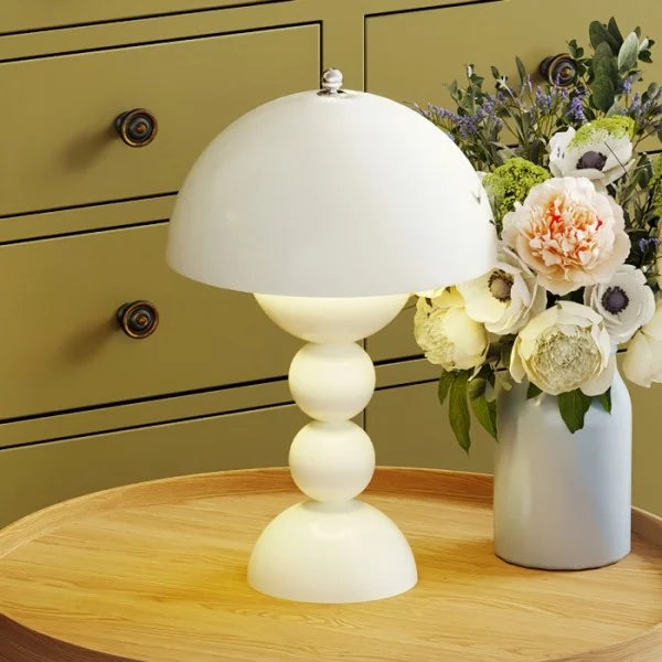 Floral Glow Draagbare Tafellamp – LED Bloem-Inspiratie Sfeerverlichting voor Interieur
