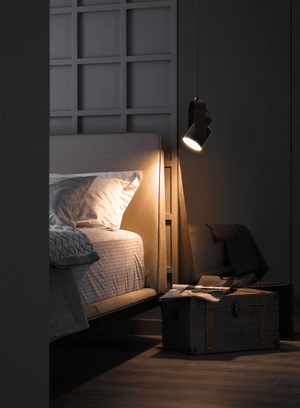 Moderne Zwarte Hanglamp – 120 cm Pendellamp van Hout & Metaal