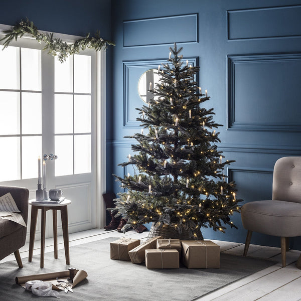 Warmwitte LED Kerstboomkaarsen met Clips – 14,7 m Lichtsnoer