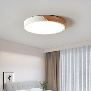 Minimalistische Ronde Plafondlamp – Scandinavische LED Lamp voor Moderne Interieurs