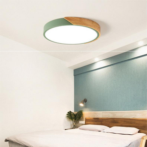 Minimalistische Ronde Plafondlamp – Scandinavische LED Lamp voor Moderne Interieurs