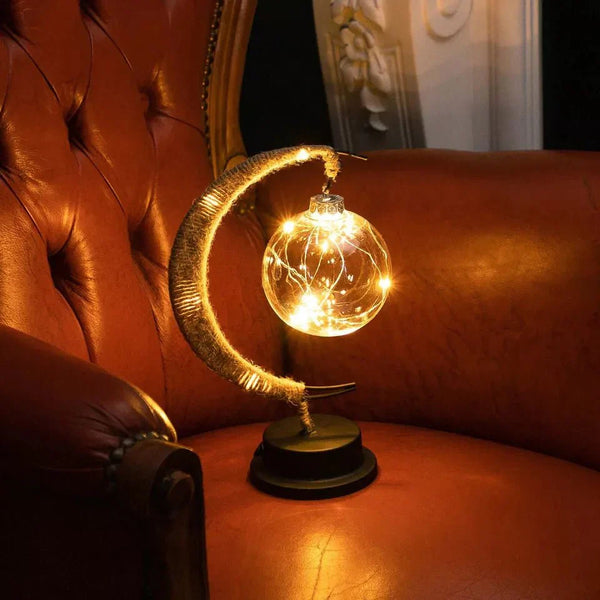Maan Geïnspireerde LED Tafellamp met Touch – Sfeervolle Woondecoratie voor Slaapkamer & Woonkamer