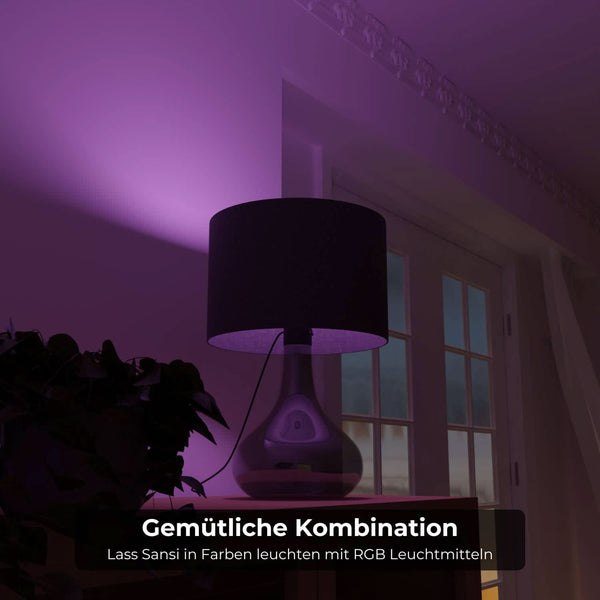 Elegante Tafellamp met Glazen Kap  Moderne Bed- en Woonkamerverlichting