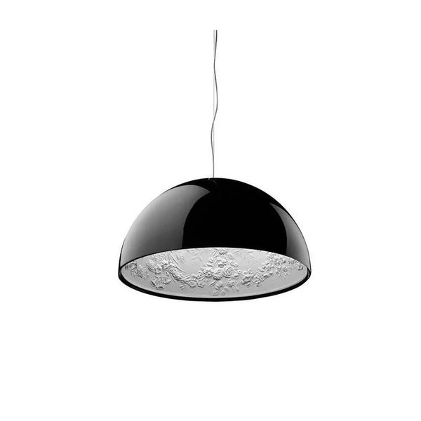 Artistieke Noordse Hanglamp – Elegante Plafondlamp met Bloemmotief voor Moderne Interieurs