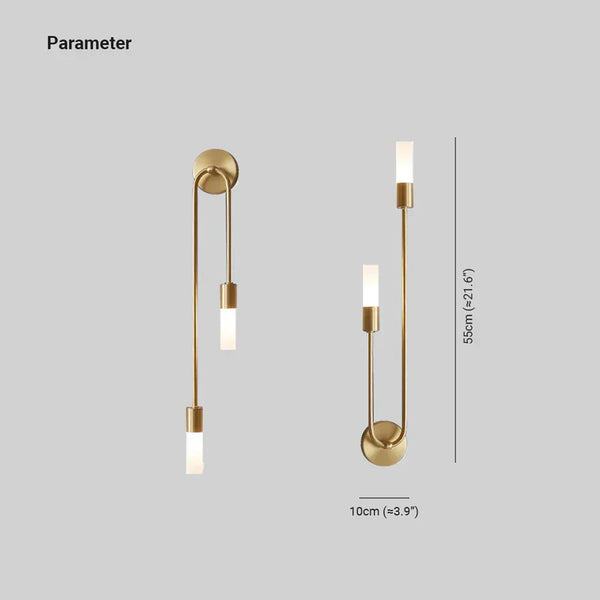Moderne LED Wandlamp met Dubbele Gloed – Stijlvolle Slaapkamer- en Binnenverlichting
