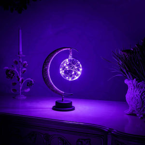 Maan Geïnspireerde LED Tafellamp met Touch – Sfeervolle Woondecoratie voor Slaapkamer & Woonkamer