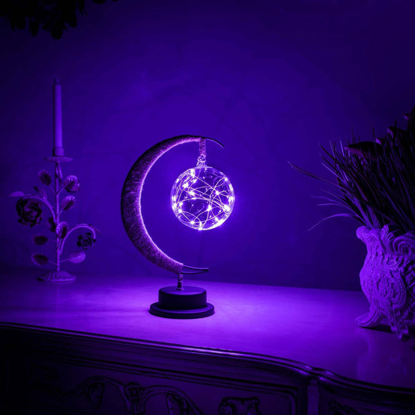 Maan Geïnspireerde LED Tafellamp met Touch – Sfeervolle Woondecoratie voor Slaapkamer & Woonkamer
