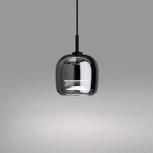 NoirGlass Hanglamp – Elegant Zwart Glas voor Moderne Interieurs (2 Pack)