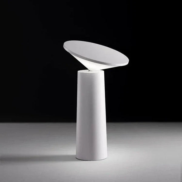 360° Draaibare Oplaadbare LED Bureaulamp | Draadloze Moderne Tafellamp voor Huis & Kantoor