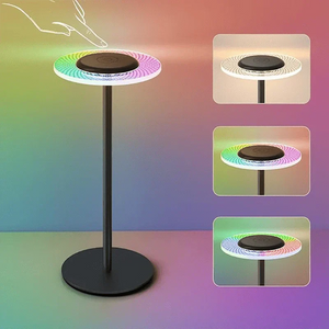 Oplaadbare RGB LED Tafellamp – Slimme Touch Bediening Sfeerverlichting