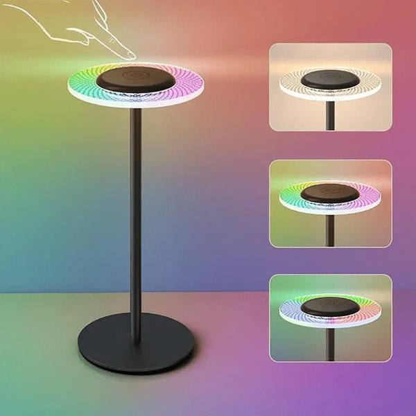 Oplaadbare RGB LED Tafellamp – Slimme Touch Bediening Sfeerverlichting