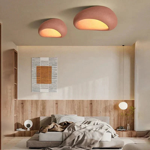 Minimalistische Zen Plafondlamp – Moderne LED Hanglamp voor Rustige Interieurs