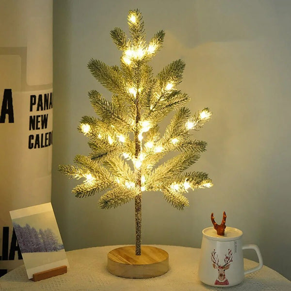 Elegante Boomvormige LED Tafellamp – Luminous Tak Design voor Gezellige Sfeerverlichting