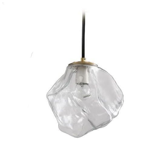 Lava Glas Hanglamp – Moderne LED Plafondlamp voor Woonkamer & Trap