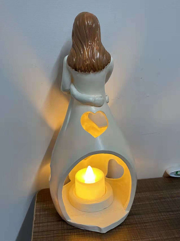 Hartvormige LED Tafellamp – Romantisch Warm Wit Sfeerverlichting voor Woondecoratie
